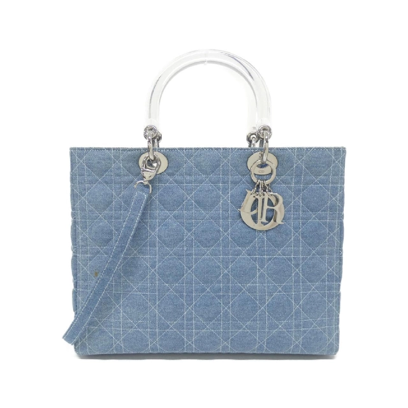 【Vintage】Christian Dior Lady Dior Large CAJ44561 Bag 618070