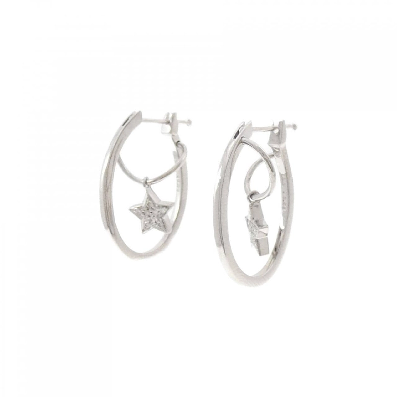 K18WG Bông tai kim cương sao 0.10CT - Hàng hiệu Chính hãng 865898