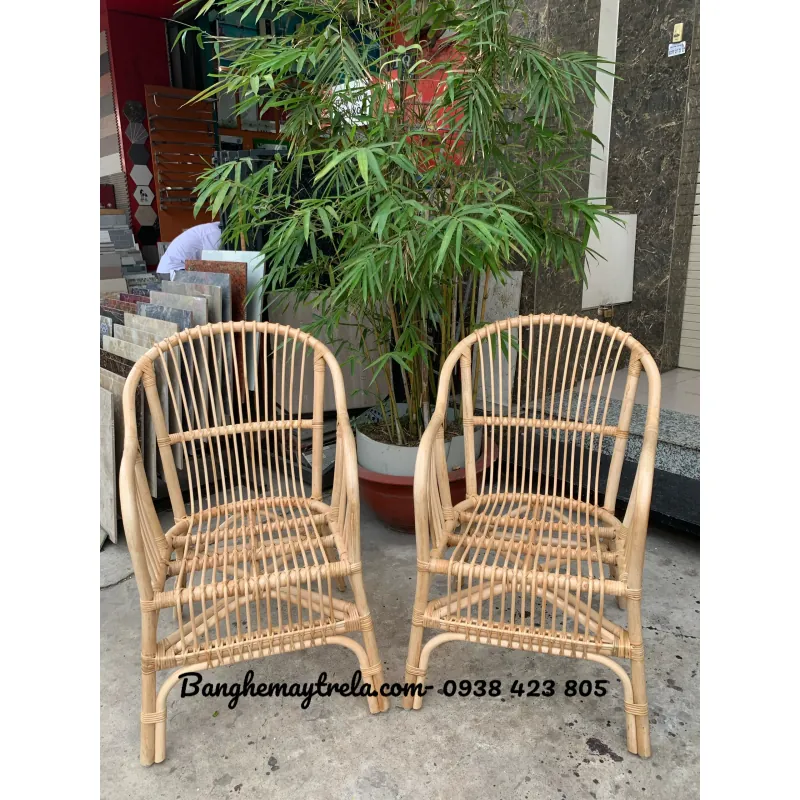 Ghế mây đơn tự nhiên 591058