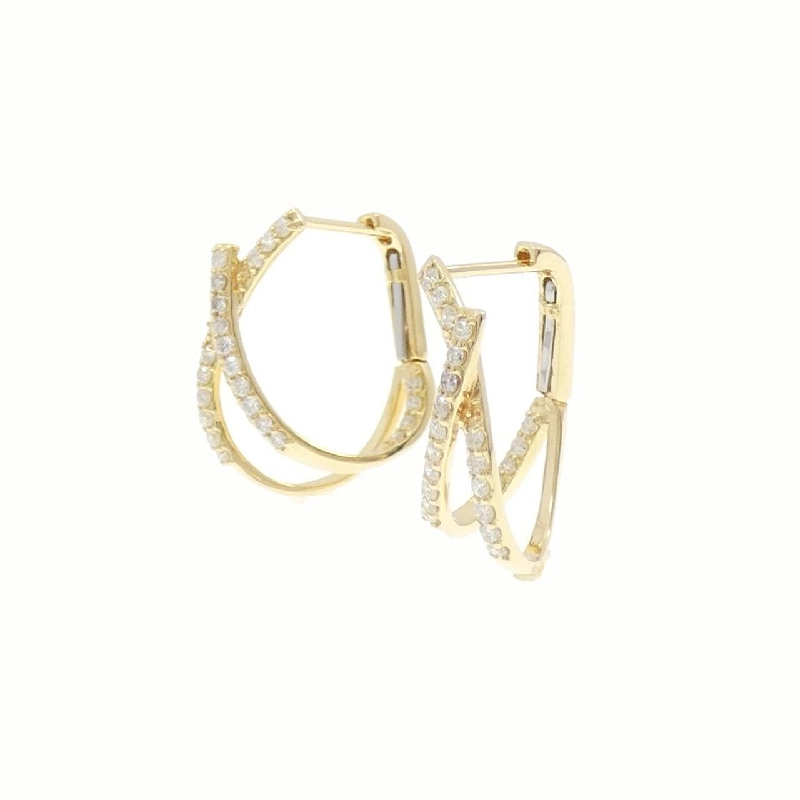 K18YG Bông tai kim cương 0.30CT - Hàng hiệu Chính hãng 866384