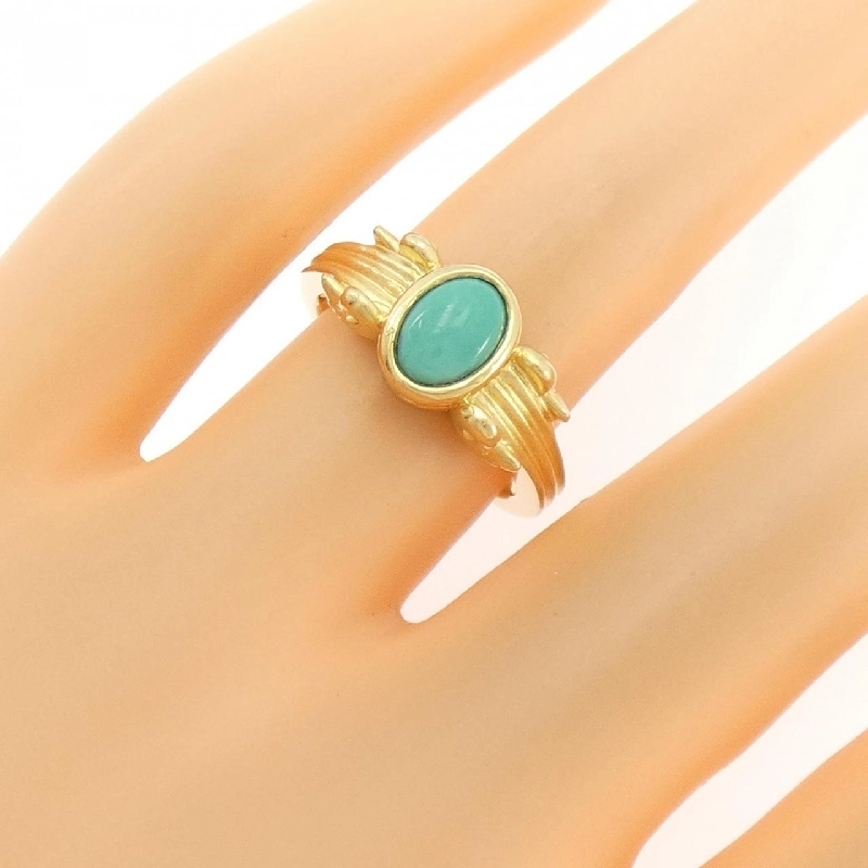 Nhẫn Turquoise Perlit Mikimoto - Hàng hiệu Authentic 838755