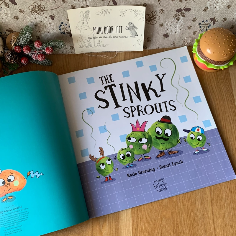 Sách tranh tiếng anh The Stinky Sprouts: A Christmas Tale, Used 463599