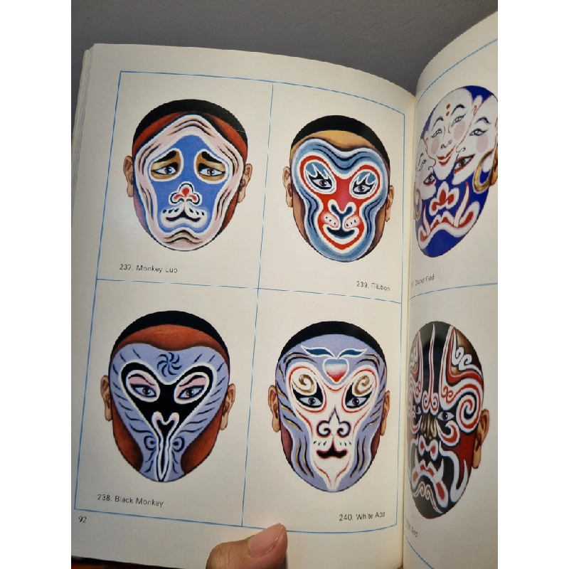 PEKING OPERA PAINTED FACES : with notes on 200 operas 222581
