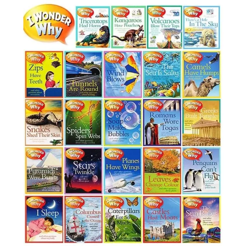 I wonder why - 25 books 758763
