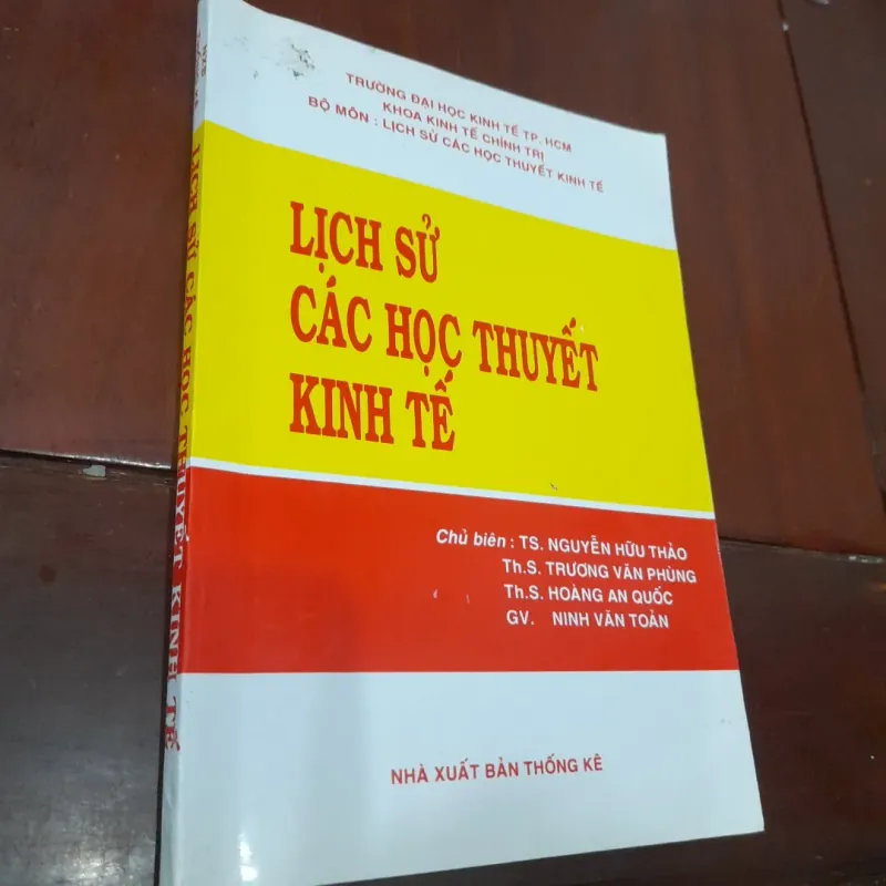 Lịch sử CÁC HỌC THUYẾT KINH TẾ 1022780
