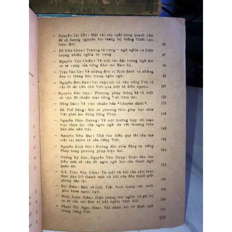 Một số vấn đề về ngôn ngữ học  1001218