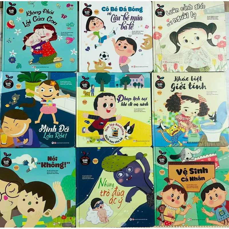 Bộ giáo dục giới tính cho bé- bìa cứng 707390
