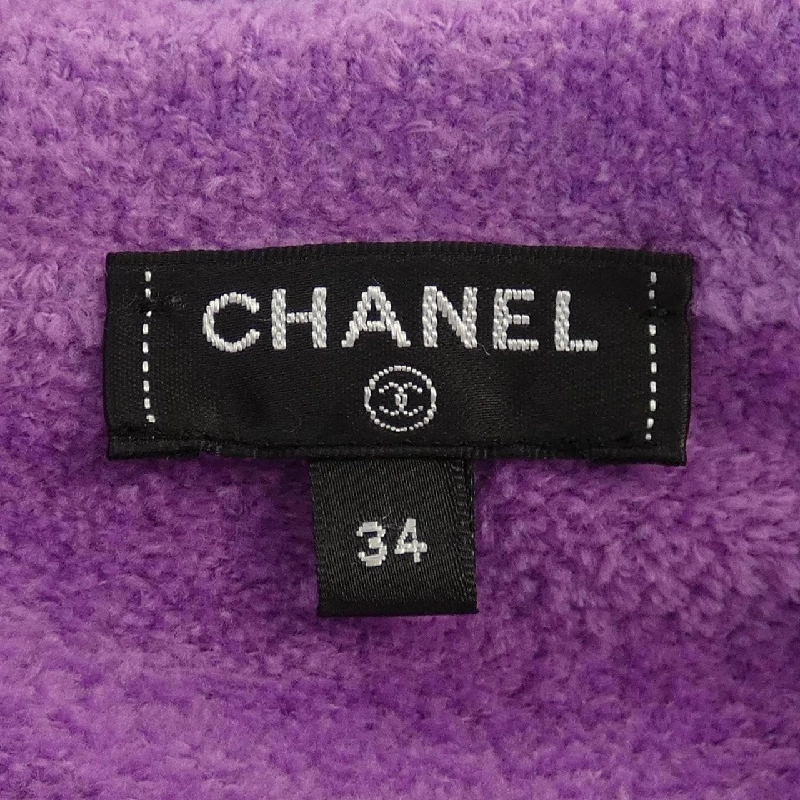 Áo khoác không cổ CHANEL 633288