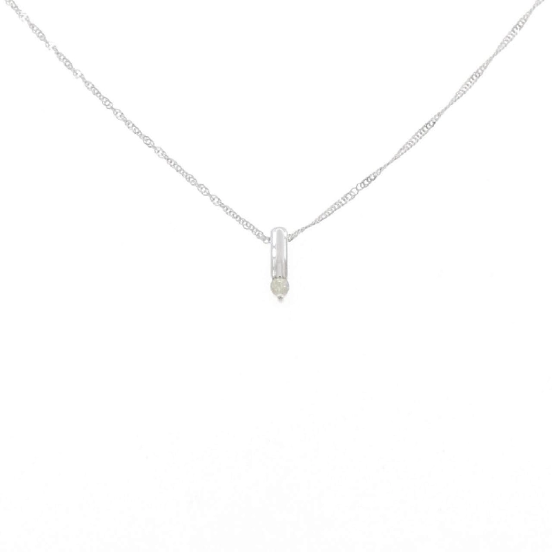 K18WG Dây chuyền kim cương 0.03CT - Hàng hiệu Chính hãng 859103