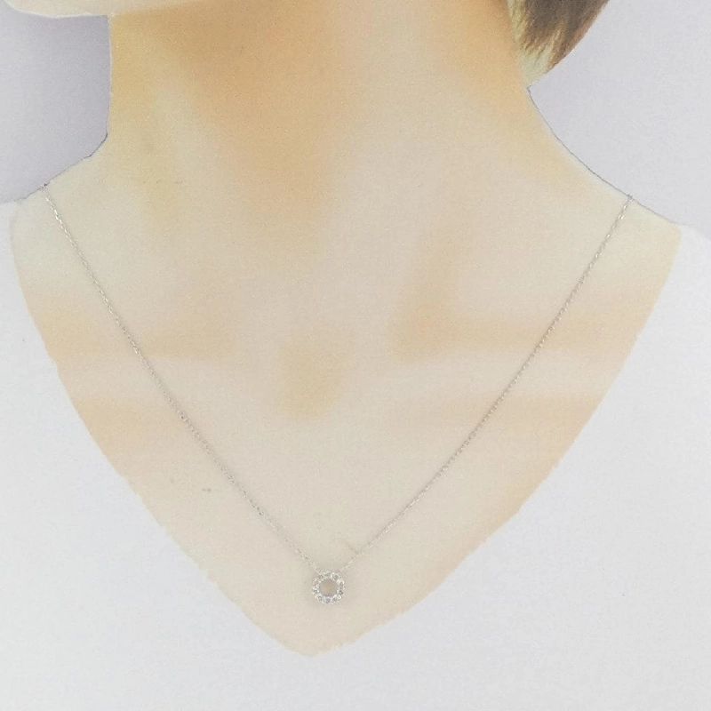 K18WG Dây chuyền kim cương 0.30CT - Hàng hiệu Chính hãng 861173