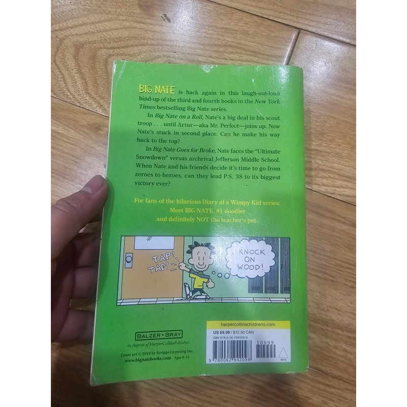Big nate - back to back hits (Sách tiếng anh) 528123