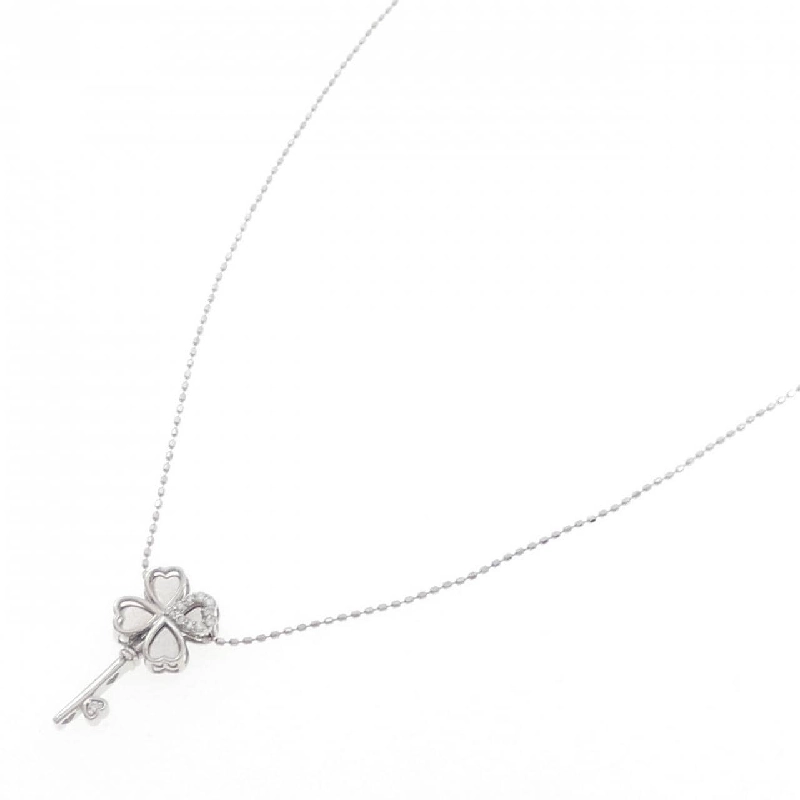 K18WG Nhẫn bông hoa kim cương 0.05CT 2WAY - Hàng hiệu Chính hãng 858716