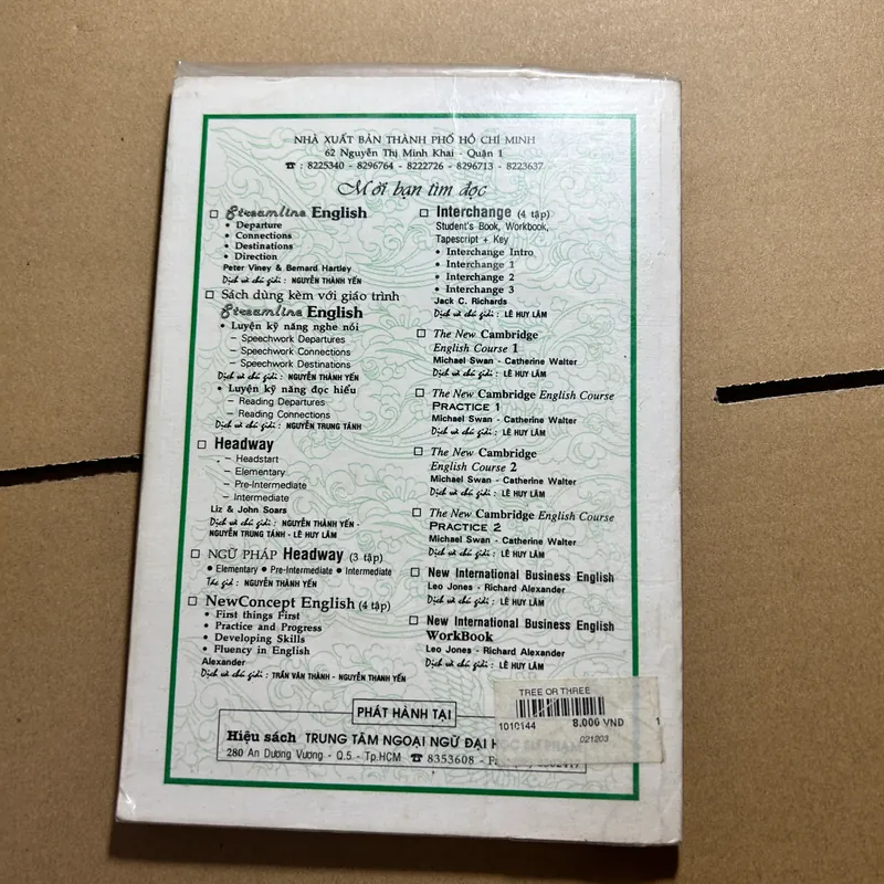 Luyện âm tiếng anh Tree or Three 571671