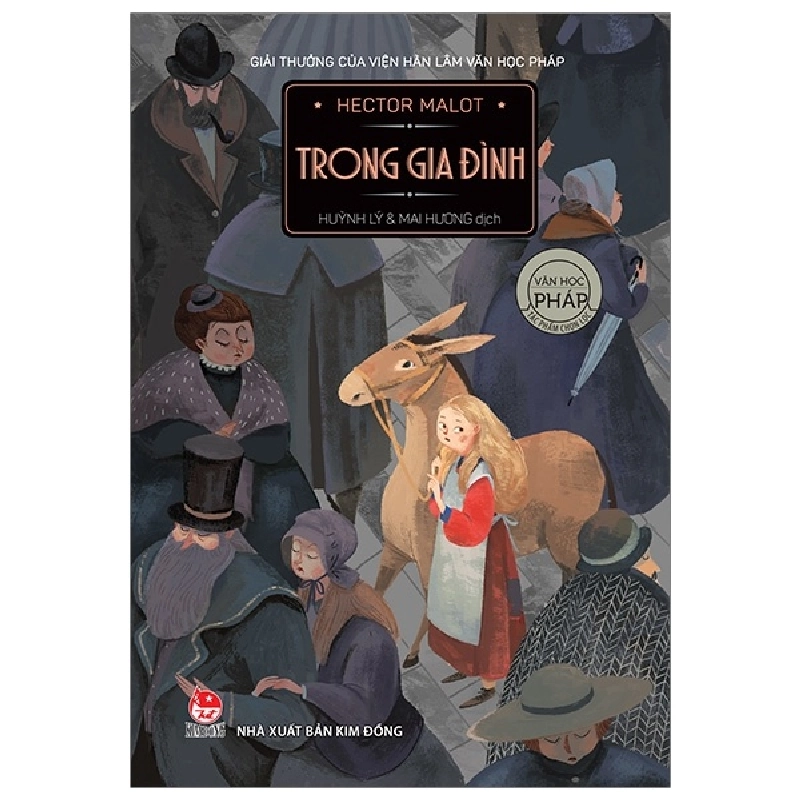 Văn Học Pháp - Tác Phẩm Chọn Lọc - Trong Gia Đình - Hector Malot (Mới 100%) Truyện thiếu nhi, NXB Kim Đồng - SÁCH ĐẠI HỌC 480324