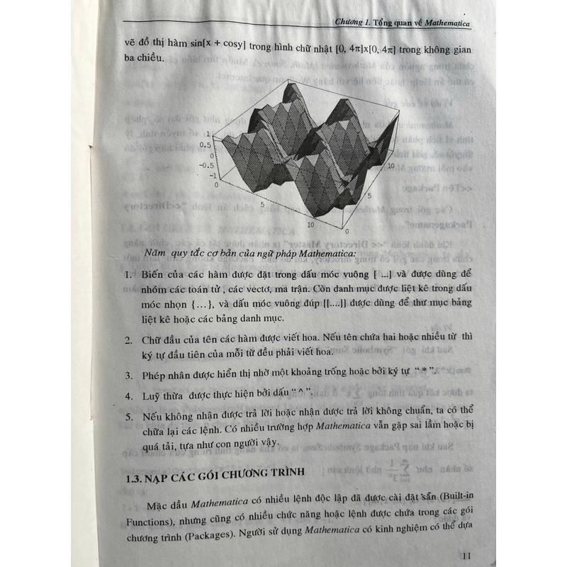 LẬP TRÌNH TÍNH TOÁN MATHEMATICA 4.0 TẬP 1 498234