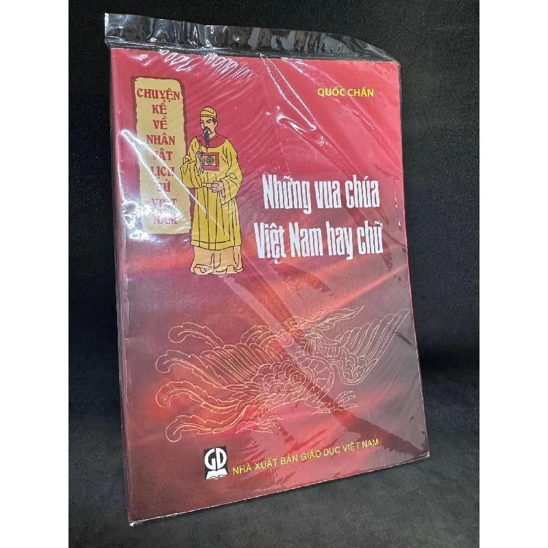 Những vua chúa Việt Nam hay chữ - Quốc Chấn. Mới 90% SBM2609 912353