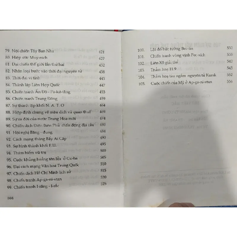 105 sự kiện nổi tiếng thế giới - Trần Mạnh Thường 655980