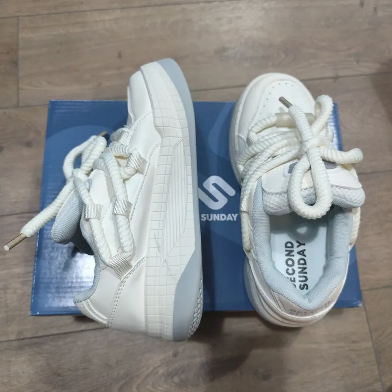 Giày thể thao Sneaker nữ Second Sunday New Symbol đế tăng chiều cao  716144