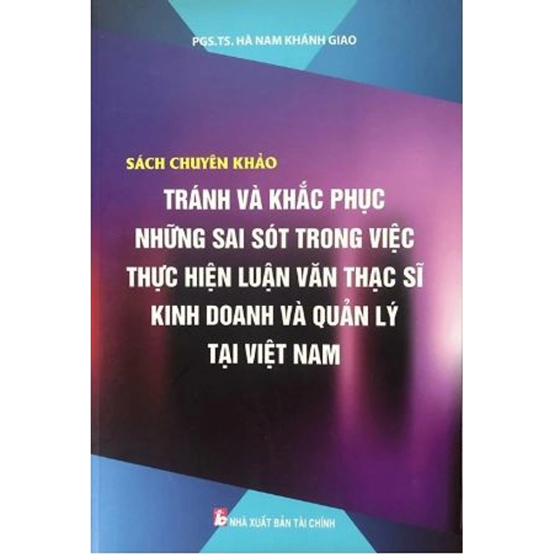 Tránh Và Khắc Phục Những Sai Sót Trong Công Việc Thực Hiện Luận Văn Thạc Sĩ Kinh Doanh 540823