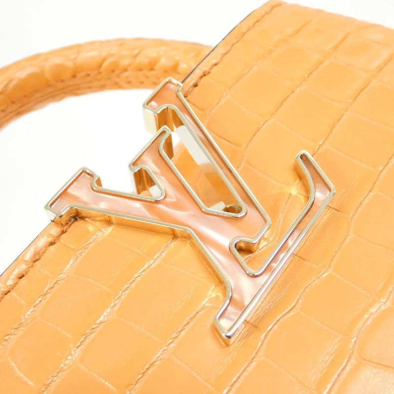 Túi xách Louis Vuitton Exotic Leather Capucines NANO N82388 - Hàng hiệu Authentic 619804