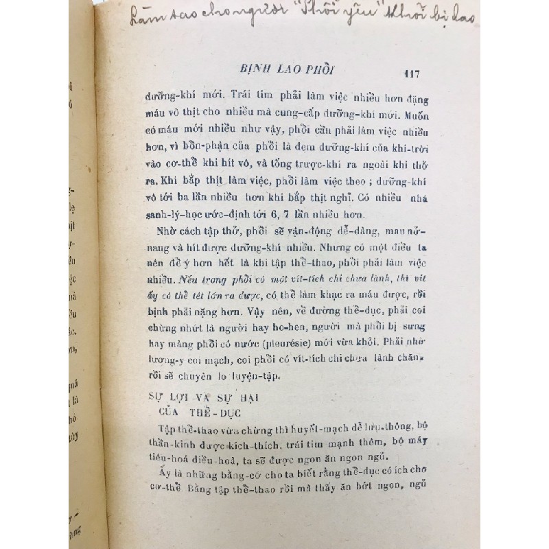 Bịnh ho lao - Bác Sĩ Nguyễn Văn Ngôn 127133