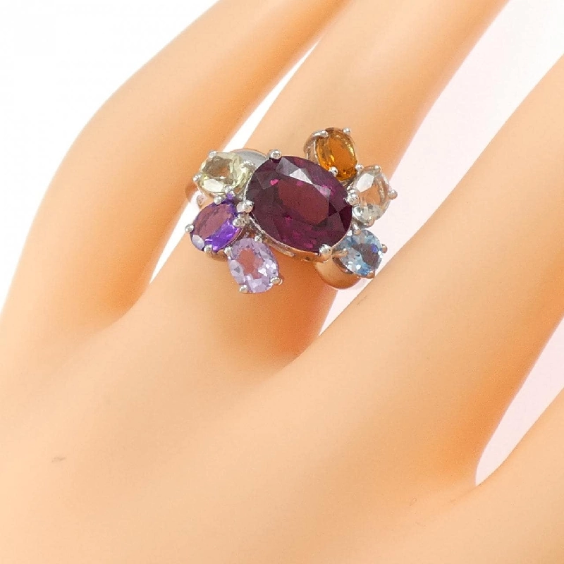 Nhẫn Garnet 750WG - Hàng hiệu Chính hãng 852543