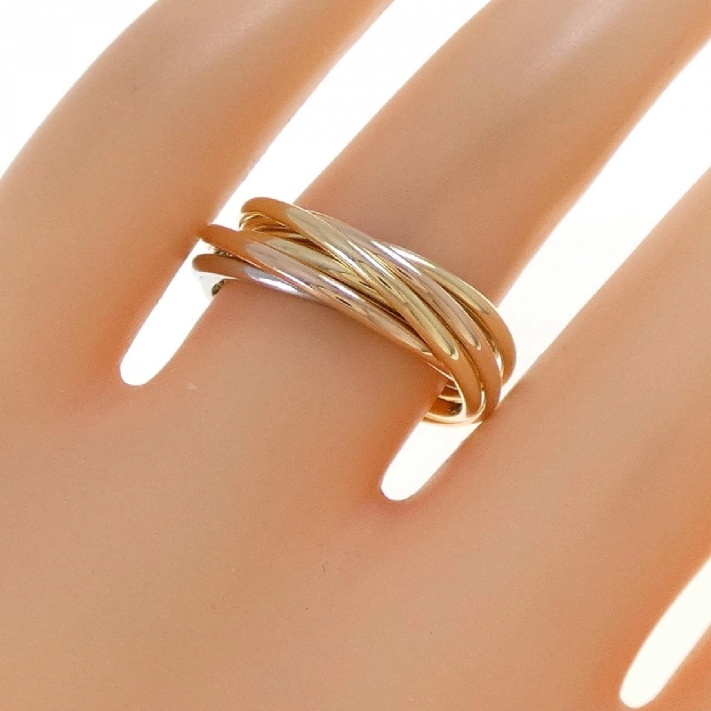 Nhẫn 750 ba màu - Hàng hiệu Authentic 848565