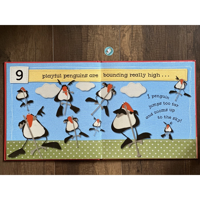 Sách [Bìa cứng] 10 LITTLE PENGUINS 223706