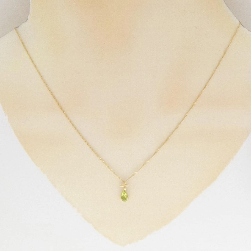 K18YG Peridot Necklace - Hàng hiệu Authentic 865861