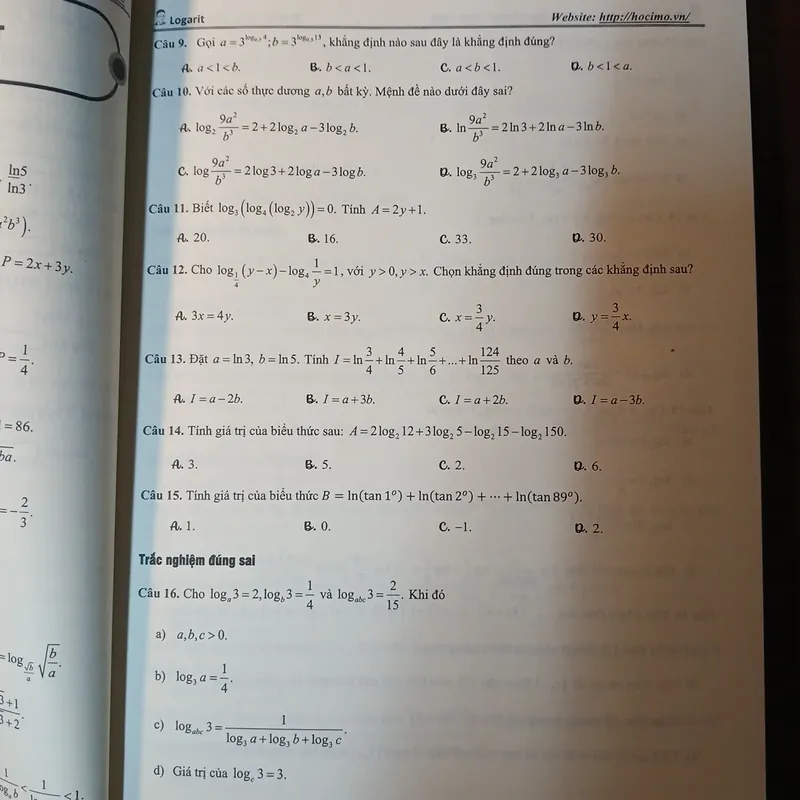 Sách kĩ năng giải toán 11 ( thầy Đỗ Văn Đức ) 738224