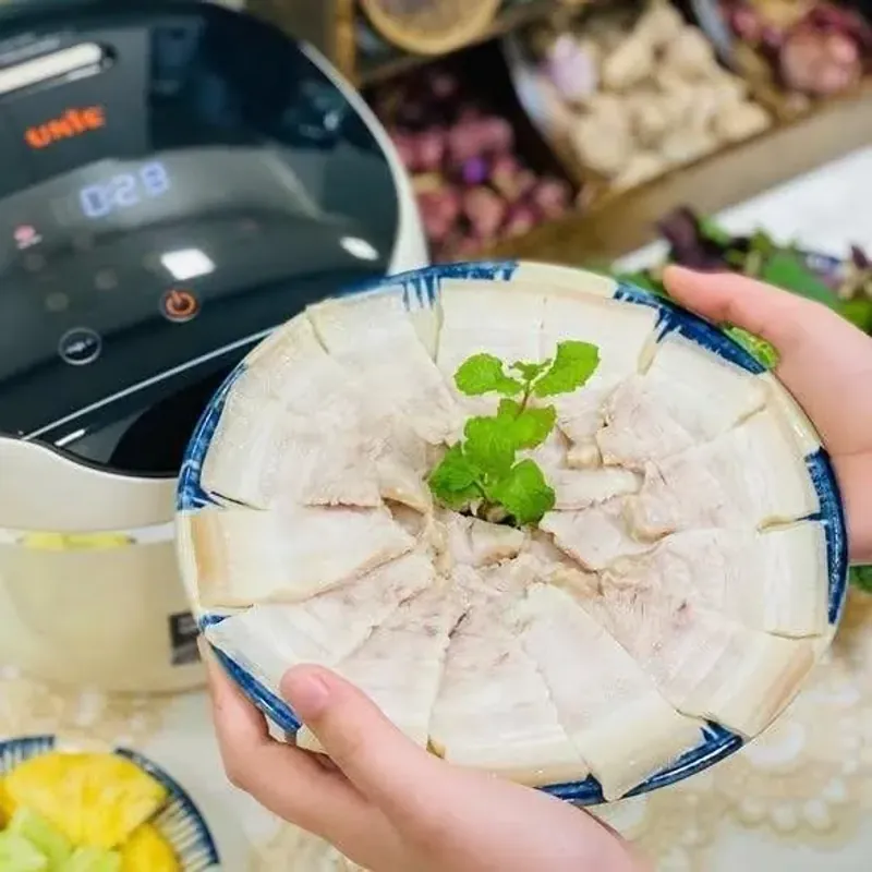 Nồi cơm điện tử UNIE URC612 , nấu cơm giảm đường, lòng nồi inox, dung tích 1,2L 796588