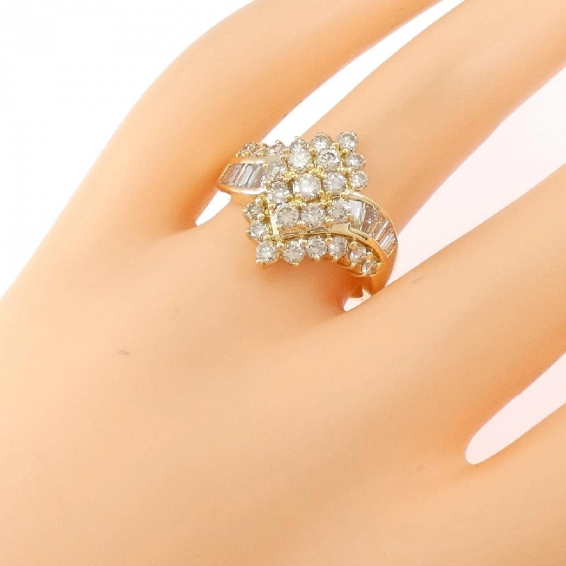 Nhẫn Kim Cương K18YG 1.86CT - Hàng hiệu Chính hãng 847933