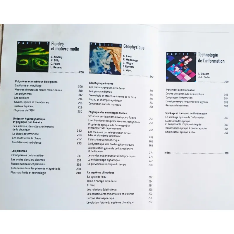 Panorama de la physique 🌻 588556