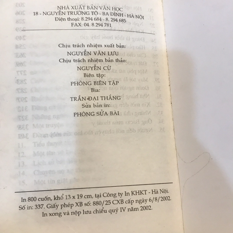 CHUYỆN NỌ XỌ CHUYỆN KIA (Tập truyện ngắn) 491511
