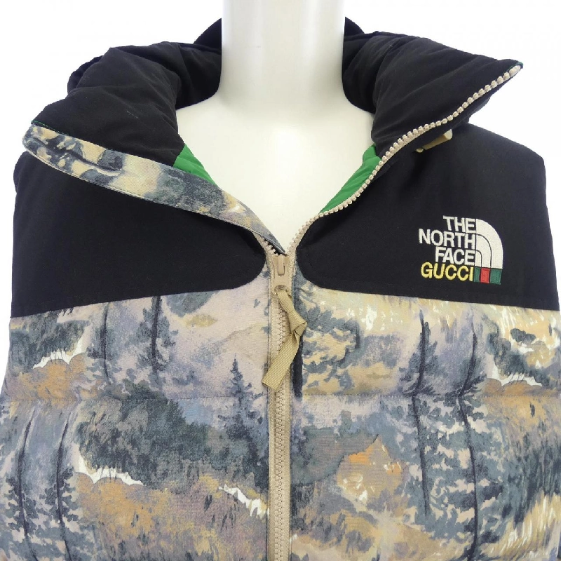 GUCCI×THE NORTH FACE 663762 XAADS Áo vest lông - Hàng hiệu Chính hãng 894636
