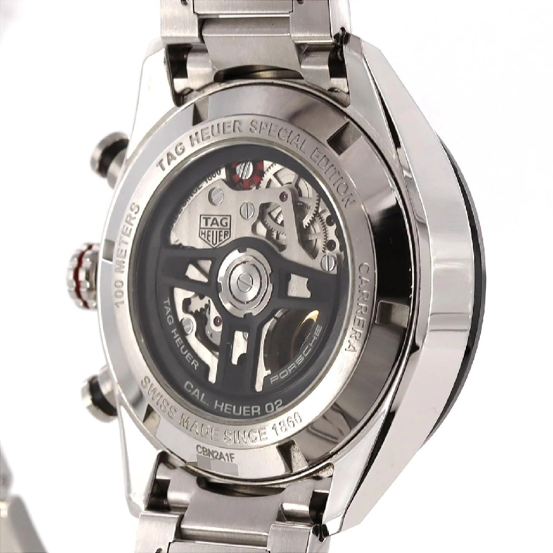 TAG Heuer Carrera Calibre Heuer 02 Chrono Porsche Special Edition CBN2A1F.BA0643 SS tự động - Hàng hiệu Chính hãng 881808