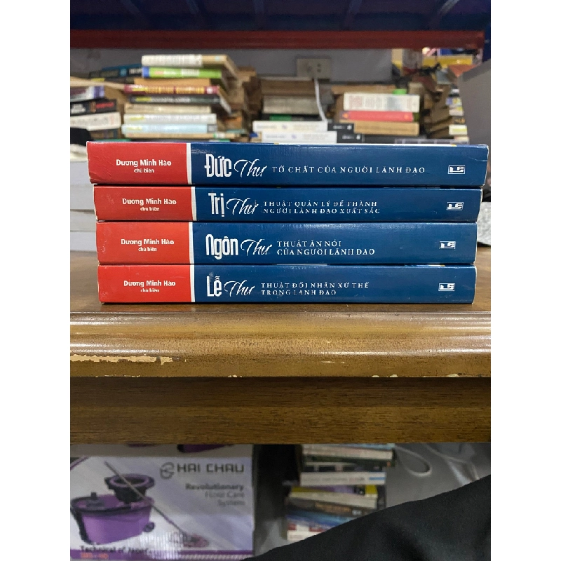 Tân tứ thư trong lãnh đạo (4 cuốn ) : Lễ, Ngôn, Trị, Đức - Dương Minh Hào 465520