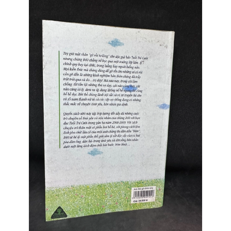 [Phiên Chợ Sách Cũ] Anh B40 gỡ rối tơ lòng (2009) Thị Nhon - Tập hợp các bài đã đăng trên Tuổi Trẻ Cười, chuyên mục Nỗi lòng biết tỏ cùng ai từ 15.10.2006-15.06.2009 1503 409382