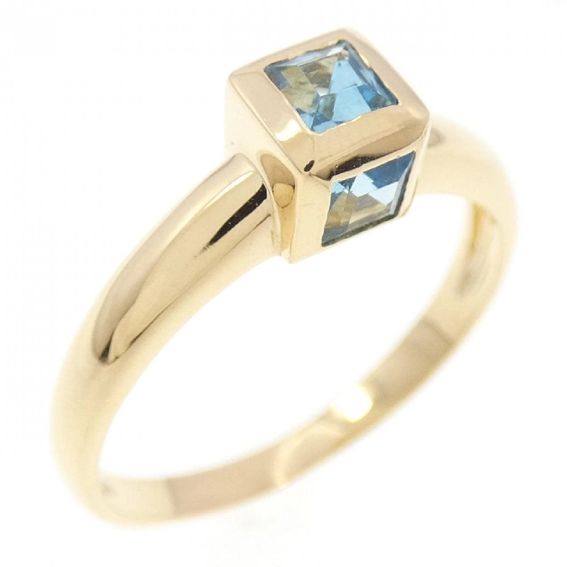 Nhẫn Blue Topaz K18YG - Hàng hiệu Chính hãng 851387