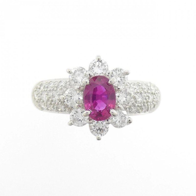 Nhẫn Ruby PT900 0.630CT - Hàng hiệu Chính hãng 855085