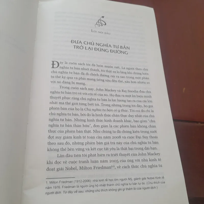 John Mackey & Raj Sisodia - CHỦ NGHĨA TƯ BẢN CÓ Ý THỨC, giải phóng tinh thần kinh doanh 751867