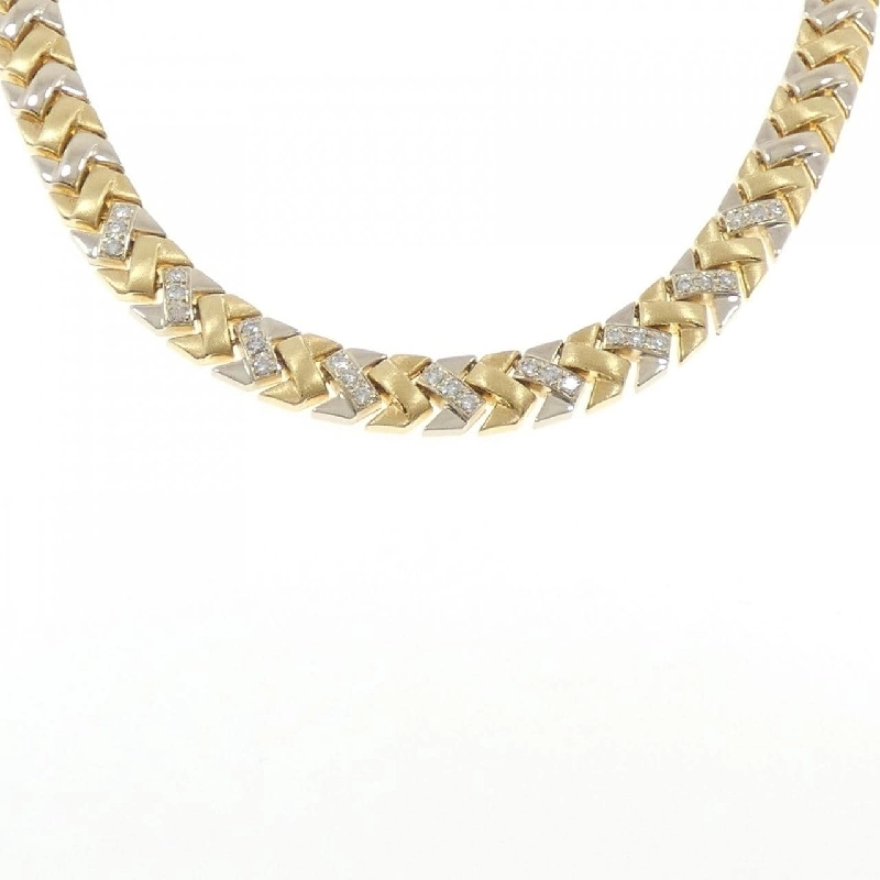 Dây chuyền kim cương 750YG/750WG 1.62CT - Hàng hiệu Authentic 858699