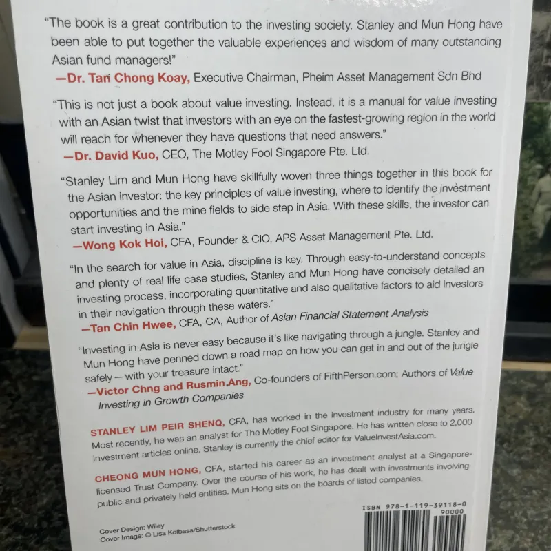 Value inesting in Asia David Kuo 751258