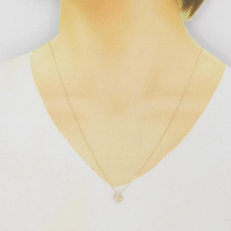 K18YG Dây chuyền kim cương - Hàng hiệu Authentic 862676