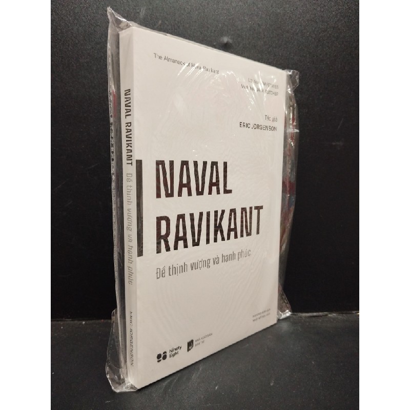 NAVAL RAVIKANT ĐỂ THỊNH VƯỢNG VÀ HẠNH PHÚC Eric Jorgenson Mới 100% HCM2203 triết lý Oreka-Blogmeo 81384