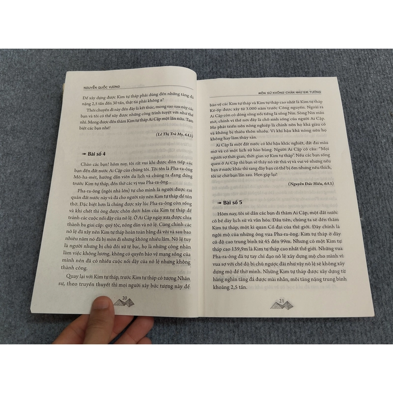 MÔN SỬ KHÔNG CHÁN NHƯ EM TƯỞNG 540708