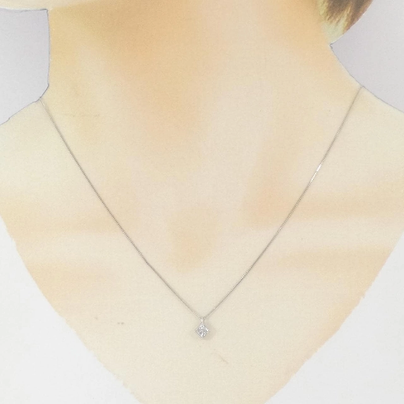 Dây chuyền kim cương PT900/PT850 0.34CT - Hàng hiệu Chính hãng 858159