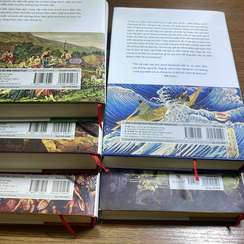 Boxset Jared Diamond Lịch sử nhân loại và Loài tinh tinh thứ ba 507407