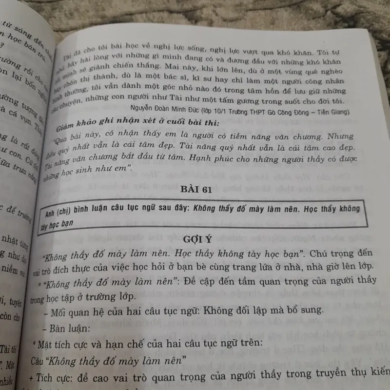 Những bài văn mẫu NGHỊ LUẬN XÃ HỘI. Giáo viên Nguyễn Đức Hùng- TT Vĩnh Viễn 738463