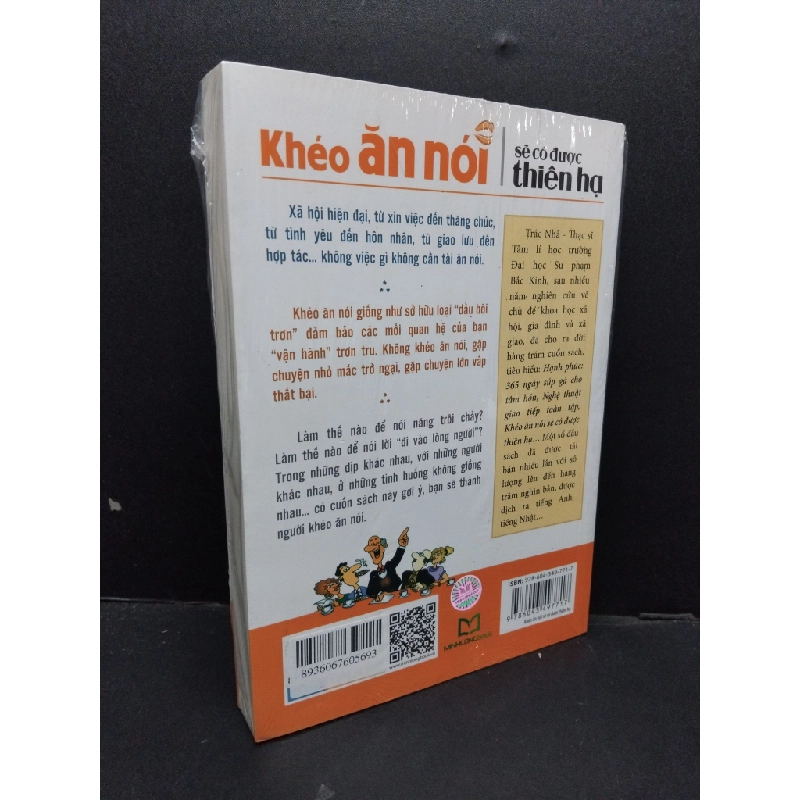 Khéo ăn nói sẽ có được thiên hạ (có seal) Trác Nhã mới 90% ố nhẹ HCM.ASB1809 277402